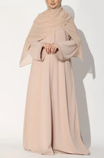 Load image into Gallery viewer, Peach Zoom Abaya