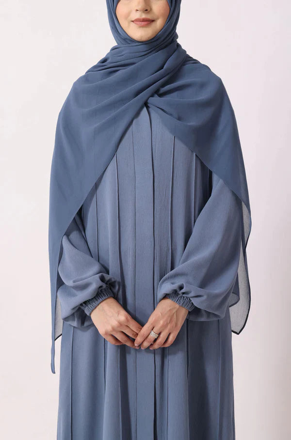 Simple Pleated Abaya